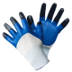 Нейлоновые перчатки с нитриловым покрытием ЛЮКС